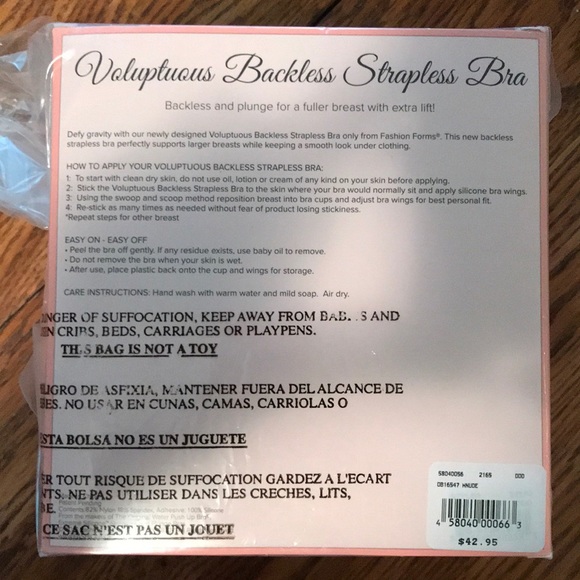 Never opened sticky bra - Picture 3 of 5